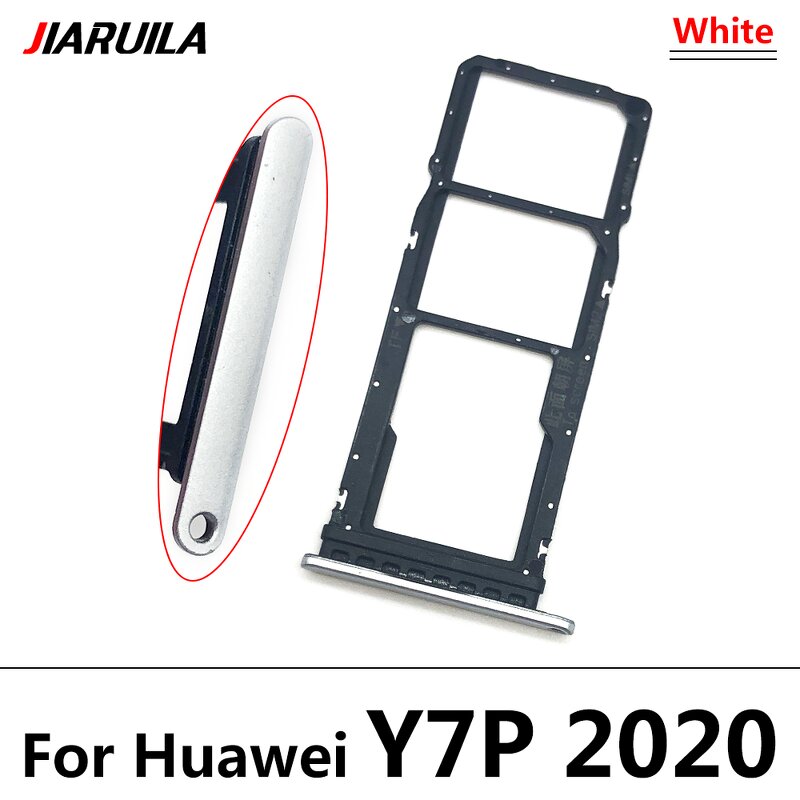 Mobile Phone Dual Sim Card Tray Factory - for Huawei Y6 Y7P Y8P 2020 Y9 Prime 2019 Dual Sim Card Tray Slot Holder