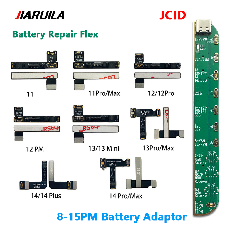 Jcid Programmer Factory - for iPhone X 11 12 13 14 Series Photosensitive Color True Tone Vibration Battery Data Face Repair