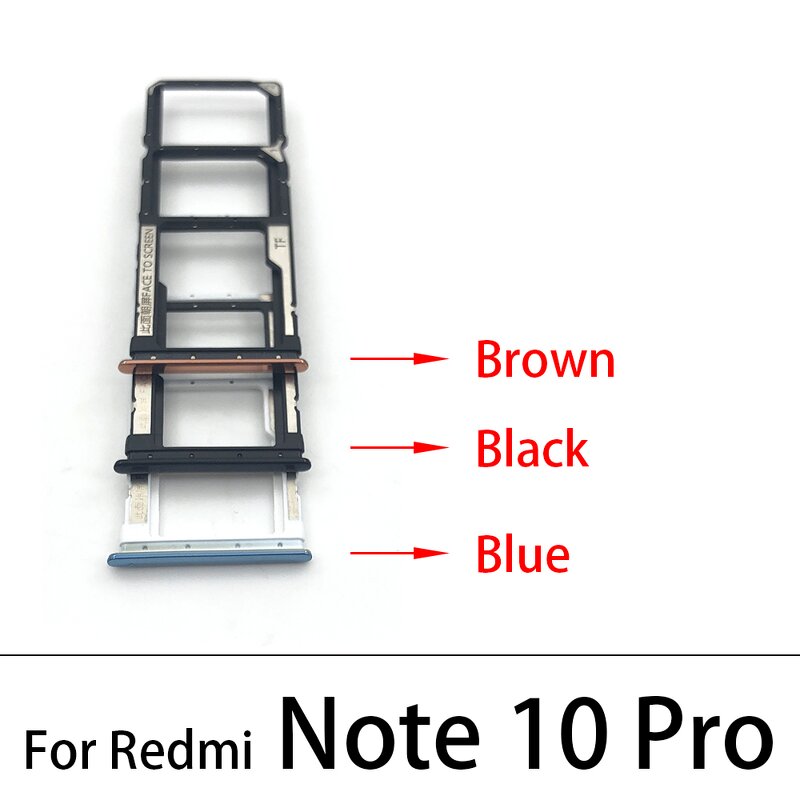 SIM Card Tray Holder Adapter Manufacturer - Wholesale for Xiaomi Redmi Note 10 Pro Micro Nano SIM Card Holder Tray
