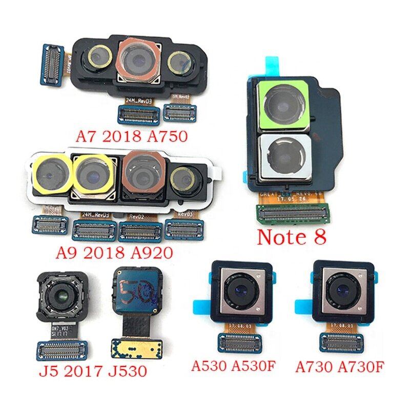 Mobile Phone Back Camera Manufacturer - Rear Main Camera Module Flex Cable Replacement for Samsung A7 A9 A8 Plus 2018
