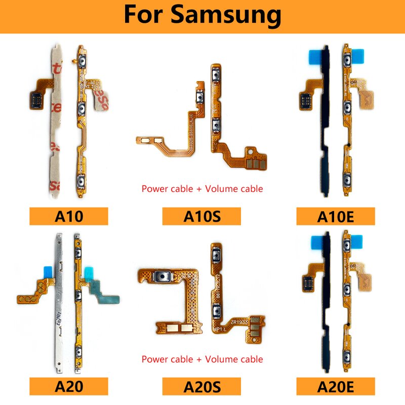 Power Volume Button Flex Manufacturer - Wholesale for Samsung A01 A02S A03 Core A11 A10S A20S A30S A40 A50S A60 A70S Series