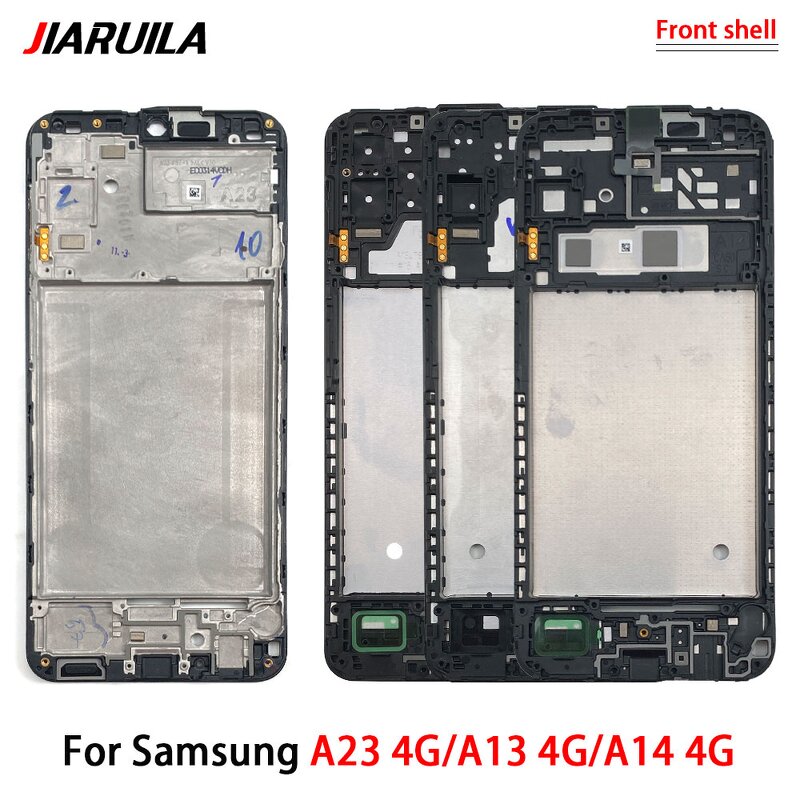 Mobile Phone LCD Frame Bezel Plate Factory - for Samsung A13 A14 A23 4G 5G A135 A136 A145 A146 A235 A236 Front Housing