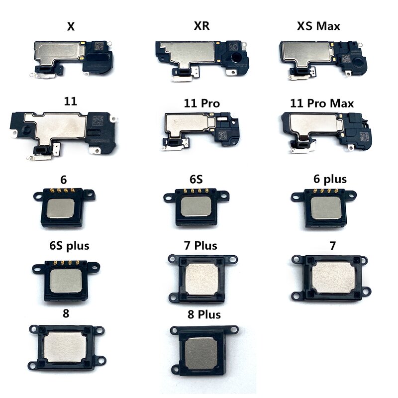 Ear Earpiece Speaker Flex Factory - for IPhone X XR 6 6S 7 8 Plus XS 11 Pro Max Replacement