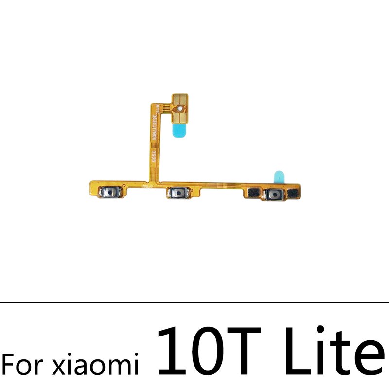 Volume Button Flex Cable Manufacturer - Wholesale Side Key Power on Off Flex for Xiaomi 5S 8 9 10 10T 8 Se A1 A2 A3 Pro