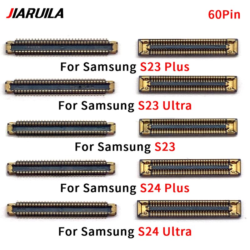 FPC Connector Manufacturer - 34 40 58 60 78 Pin on Board for Samsung A01 A02 A03 A10 Series