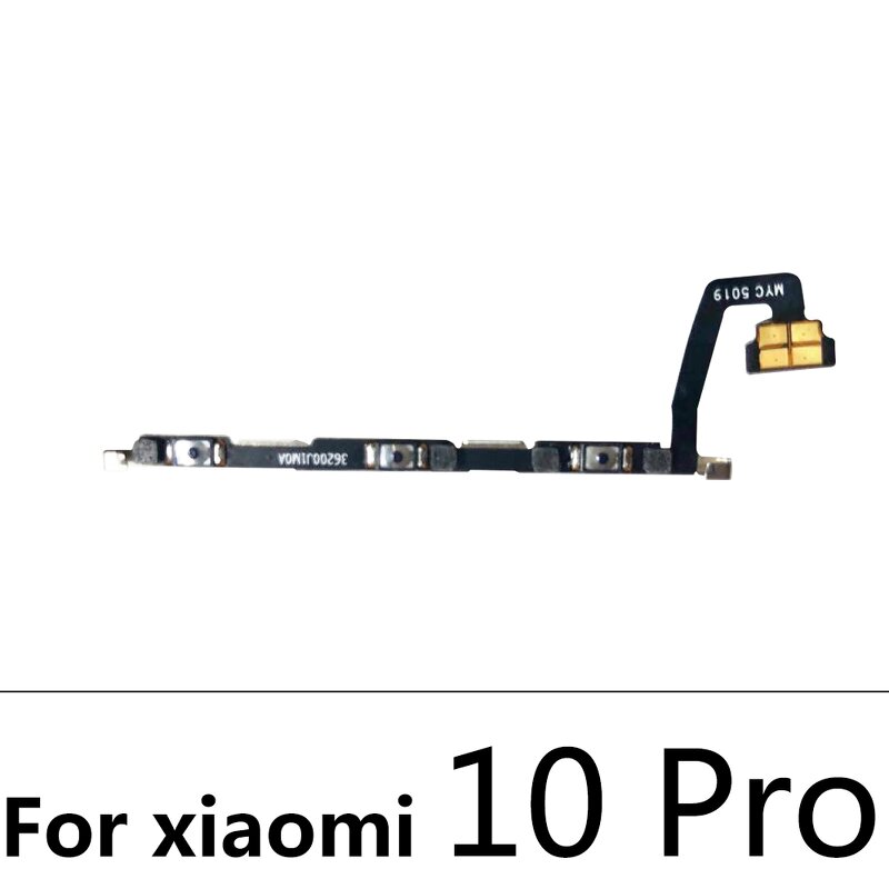 Volume Button Flex Cable Manufacturer - Wholesale Side Key Power on Off Flex for Xiaomi 5S 8 9 10 10T 8 Se A1 A2 A3 Pro