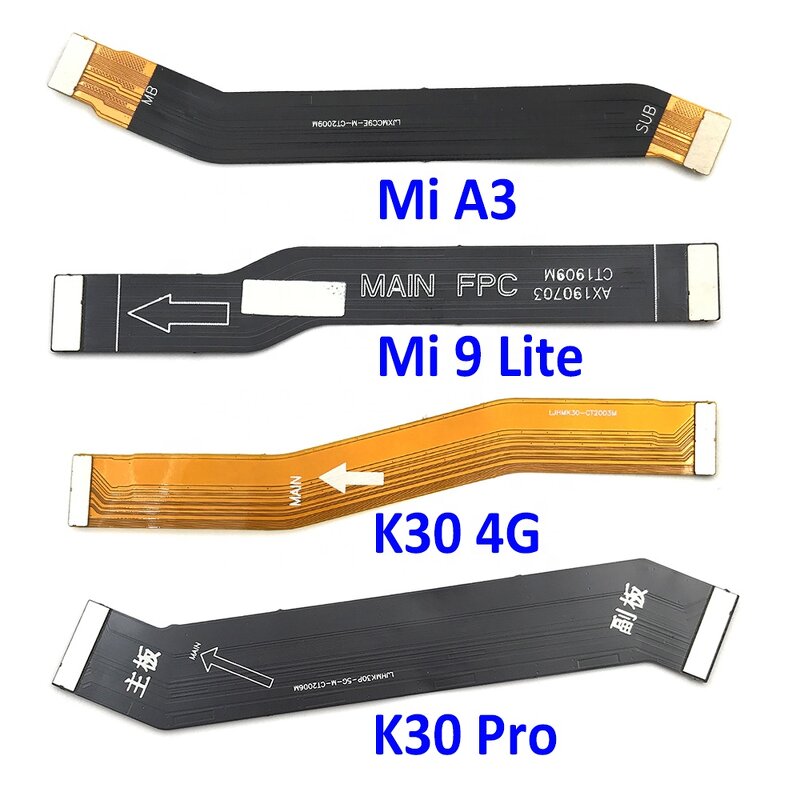 Main FPC LCD Display Connect Mainboard Flex Cable Manufacturer - Ribbon for Xiaomi Mi A3 Poco F2 F3 Pro 9 Mi9 10T 11 Lite