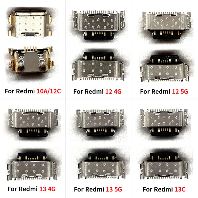 Charging Port Connector Manufacturer - for Mobile Phone Usb Port Dock Connector Plug for Xiaomi Redmi Series