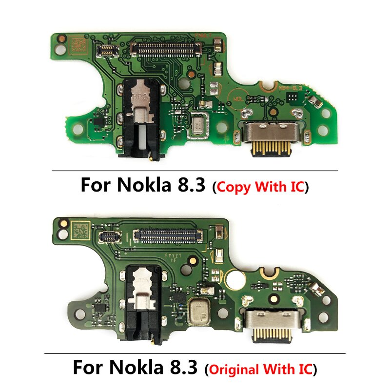 Dock USB Charging Flex Cable Factory - for Nokia 8.3 Charging Port Connector Board With Microphone
