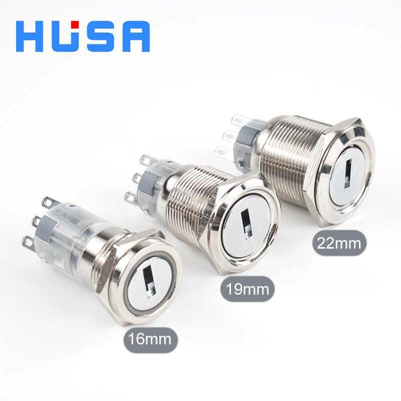 Rotary Switch Factory - OEM/ODM Custom Rotary Switch Factory 16-22mm 1NO1NC Toggle Switch 2/3 Positions IP67 Waterproof