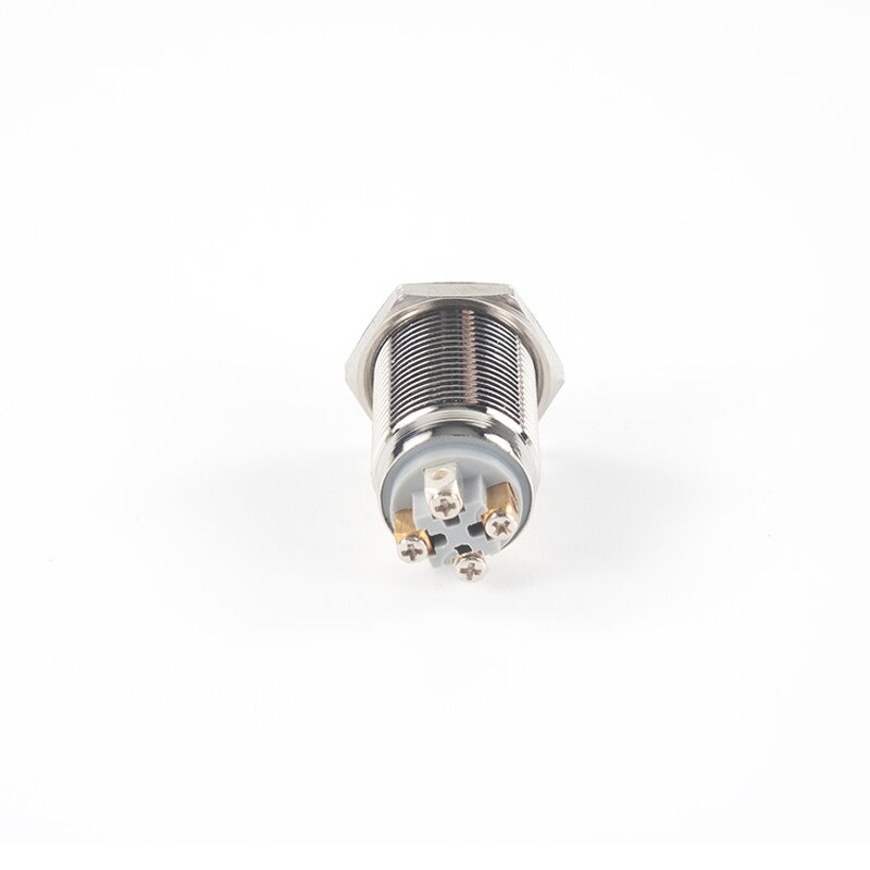 Push Button Switch Manufacturer - OEM/ODM Custom 16mm High Head Waterproof Metal Switches LED Self-Lock