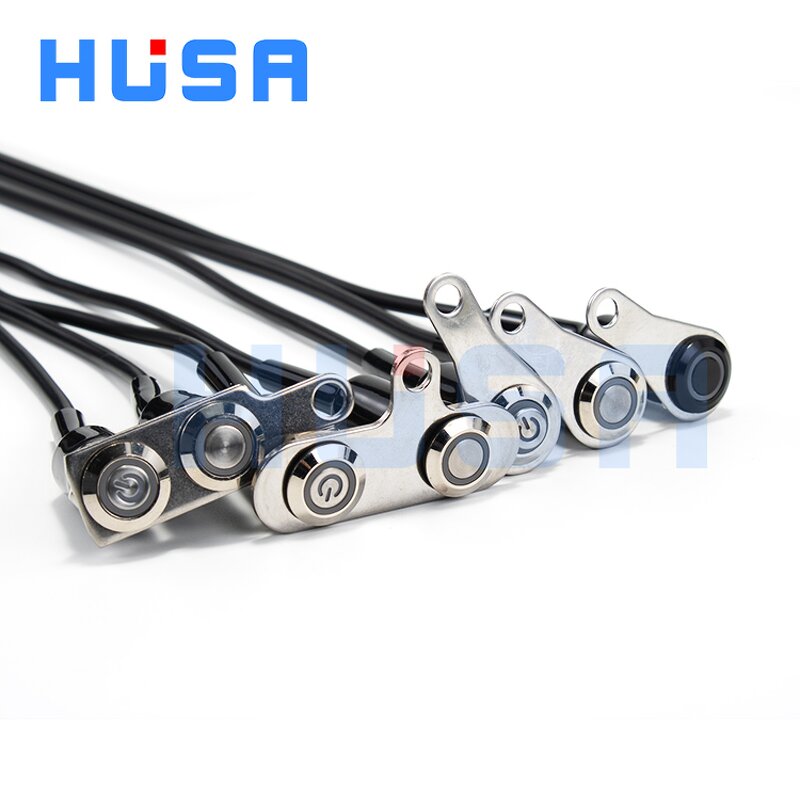 Motorcycle Accessories Button Factory - OEM/ODM Custom Heavy Duty 16mm 19mm Motorcycle Accessories Button Aluminum Alloy