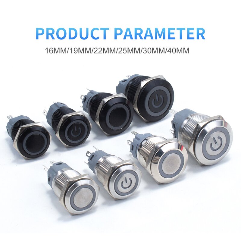 Anti Vandal Switch Manufacturer - OEM/ODM Custom 16-40mm Momentary Latching Anti Vandal Switch IP65 Industrial Automation Control