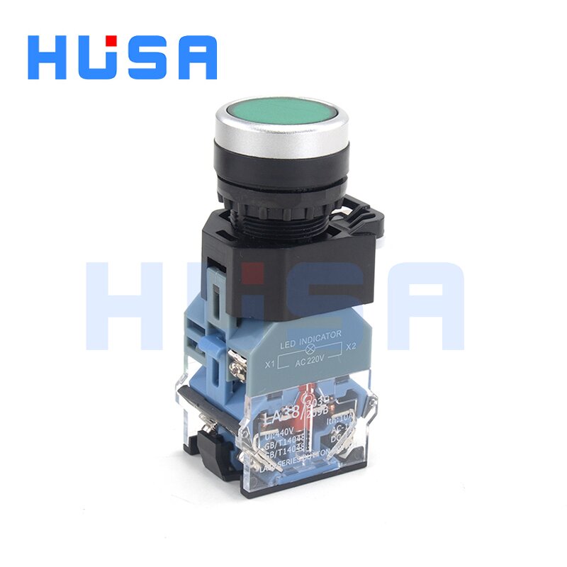 Rotary Selector Switch Manufacturer - OEM/ODM Custom LA38 Switch 22mm 2 or 3 Gear Self-locking Rotary Selector Stainless Steel