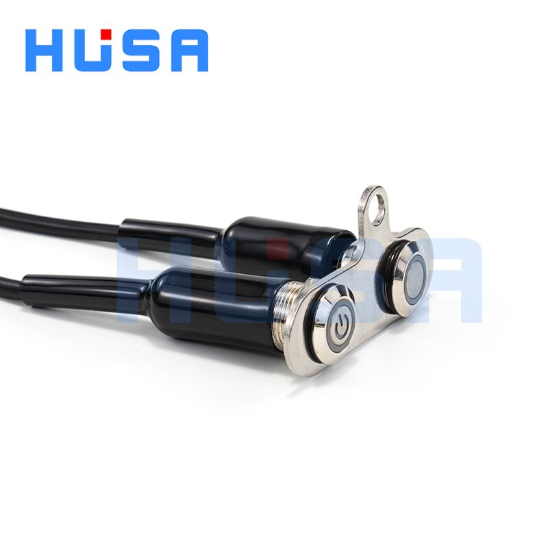 Motorcycle Accessories Button Factory - OEM/ODM Custom Heavy Duty 16mm 19mm Motorcycle Accessories Button Aluminum Alloy