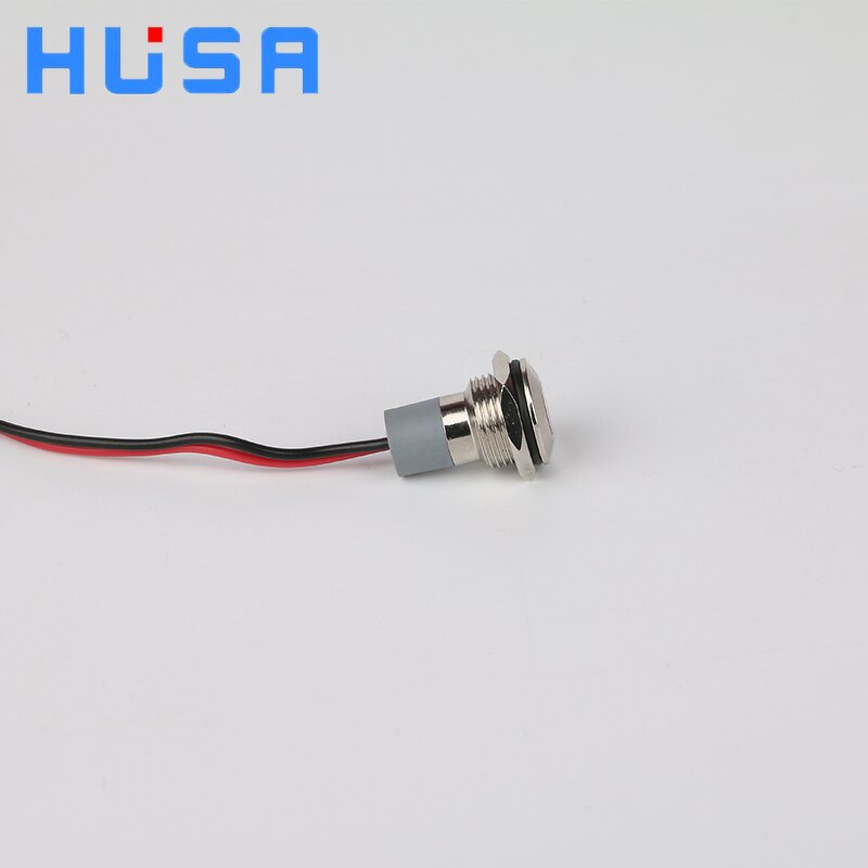 Switch Board Indicator Light Manufacturer - OEM/ODM Custom Hotsale 14mm Flat Head Switch Board Indicator Light Waterproof IP65