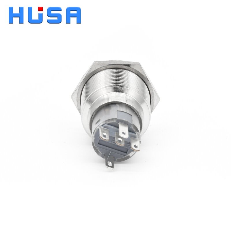 LED Illuminated Rotary Push Button Switch Manufacturer - OEM/ODM Custom 22mm LED Illuminated Momentary Latching 2 Way 3 Way Rotary