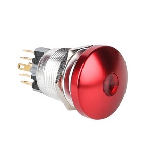 Mushroom Push Button Switch Manufacturer - OEM/ODM Custom 22mm Mushroom Push Button Switch