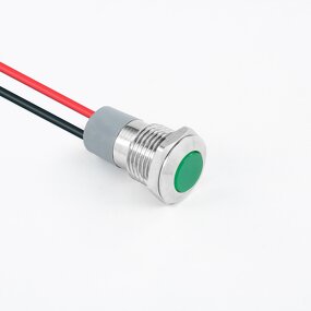 Metal Mini LED Indicator Lamp Factory - OEM/ODM Custom Quality Metal Mini LED Indicator Lamp 220V 380V Waterproof 12MM Mounting