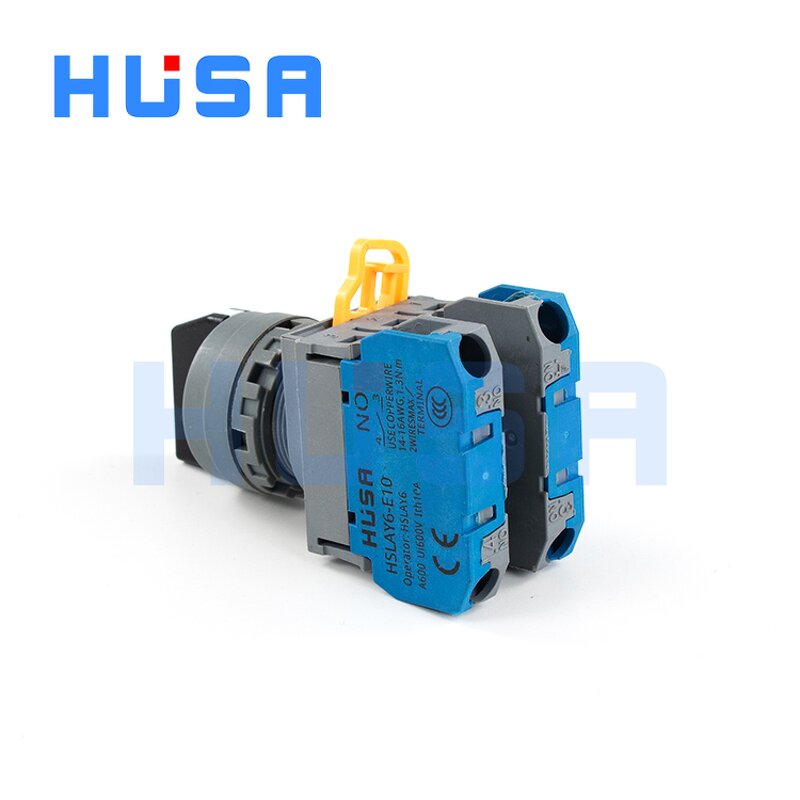 LAY6 Power Knob Switch Factory - OEM/ODM Custom LAY6 10A Power Knob Switch IP65 Waterproof Self-Locking 2/3 Position Selector