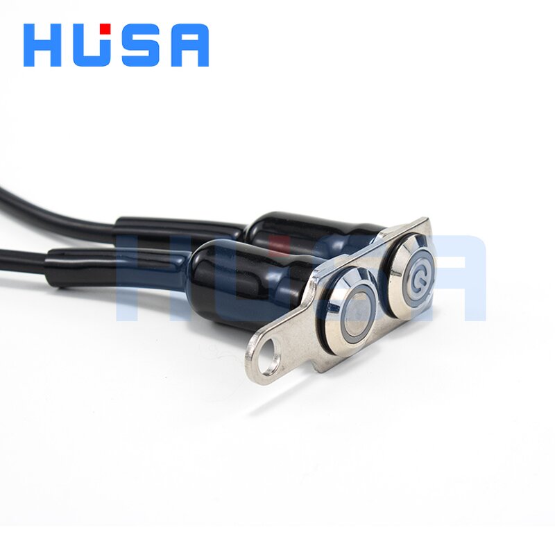 Motorcycle Accessories Button Factory - OEM/ODM Custom Heavy Duty 16mm 19mm Motorcycle Accessories Button Aluminum Alloy