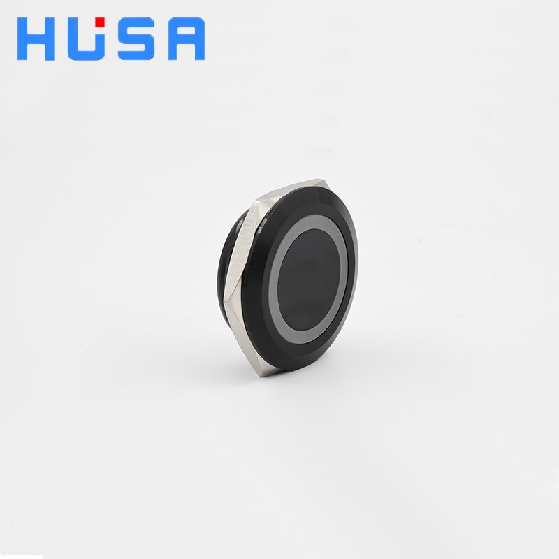Metal Short Body Switch Factory - OEM/ODM Custom 30mm Metal Short Body Switch Waterproof Self-reset Ring Lighted