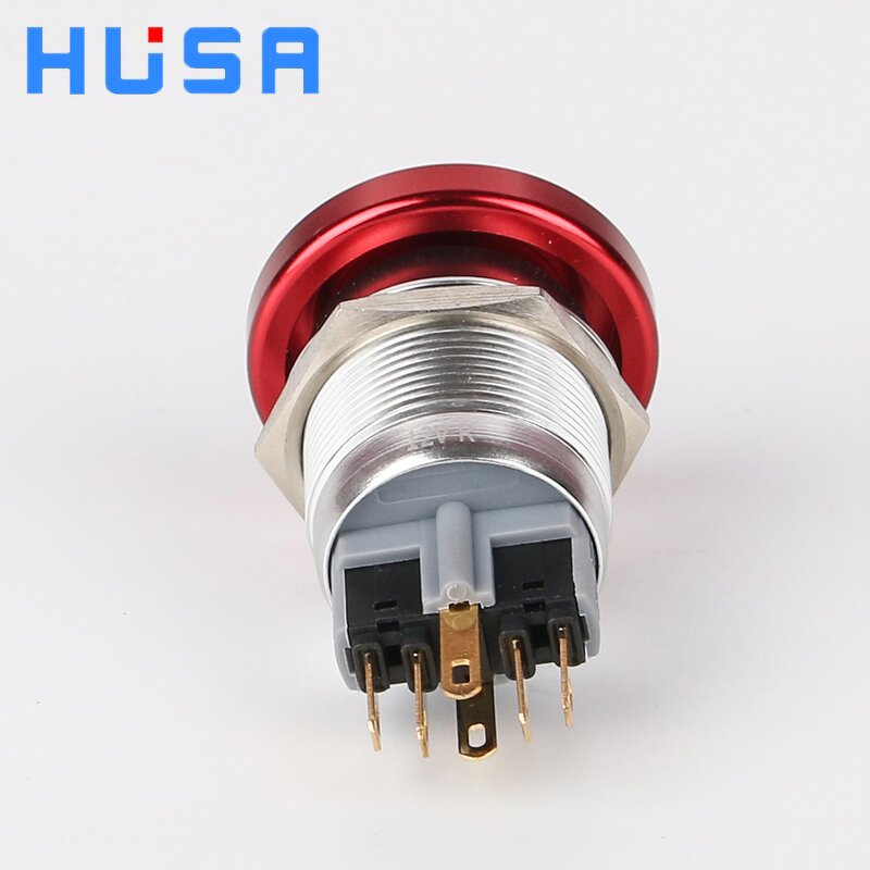 Mushroom Push Button Switch Manufacturer - OEM/ODM Custom 22mm Mushroom Push Button Switch