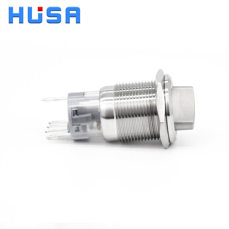 High Quality Metal Rotary Button Switch Manufacturer - OEM/ODM Custom 19mm Metal Rotary Button Switch 2/3 Position Self-Locking