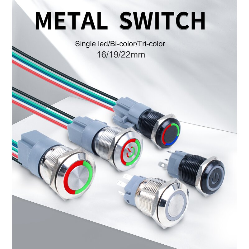 Anti Vandal Switch Manufacturer - OEM/ODM Custom 16-40mm Momentary Latching Anti Vandal Switch IP65 Industrial Automation Control