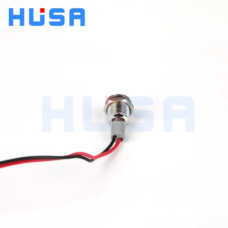 Waterproof Panel LED Indicator Light Factory - OEM/ODM Custom High Quality 24V Waterproof Green Panel LED Indicator Light 10mm