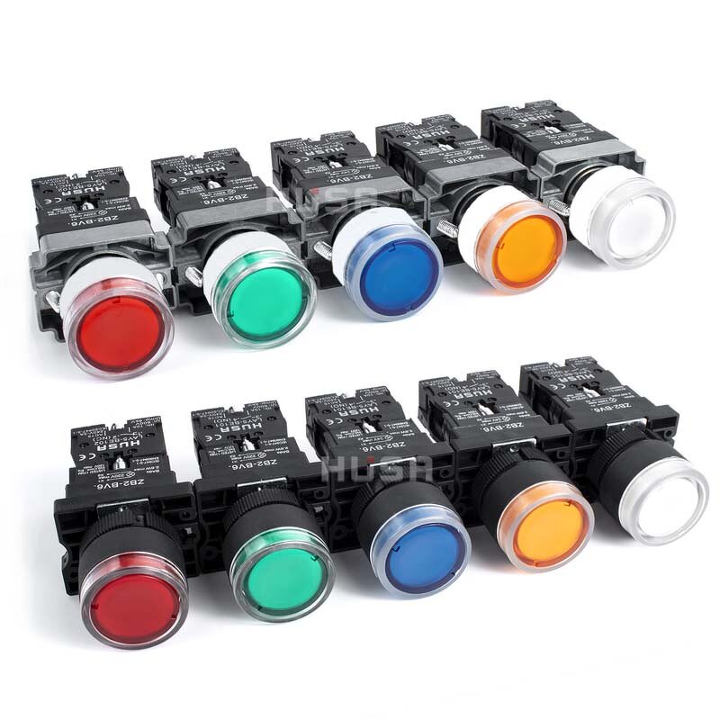 Industry XB2 LED Light Button Switch Manufacturer - OEM/ODM Custom Industry XB2 LED Light Button Switch Self Reset Flat Head