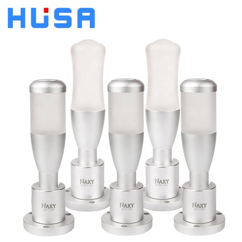 LED Tower Lamp Manufacturer - OEM/ODM Custom 24V 50mm LED Tower Lamp Constant Shiny Light Buzzer Siren Alarm 3-Color One-Layer