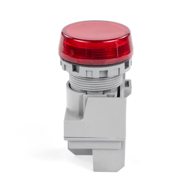 Plastic Indicator Lamp Manufacturer - OEM/ODM Custom LED Power Indicator Lamp LAY6F-22DS 12-220V Plastic Indicator Lamp Colors