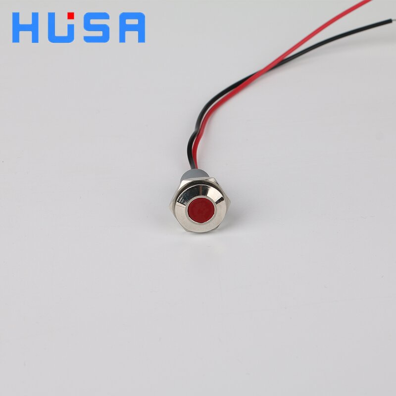 Switch Board Indicator Light Manufacturer - OEM/ODM Custom Hotsale 14mm Flat Head Switch Board Indicator Light Waterproof IP65