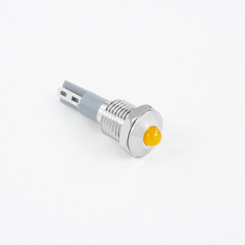 Metal LED Indicator Lamp Manufacturer - OEM/ODM Custom Waterproof IP65 10mm Metal LED Indicator Lamp Signal Lamp Stainless Steel