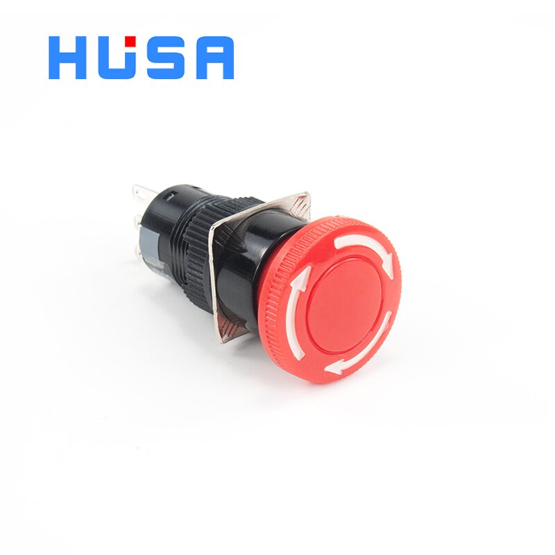 Waterproof E-stop Switch Factory - OEM/ODM Custom Push-button Switch Manufacturer Waterproof Latching E-stop Switch 16mm Rotary