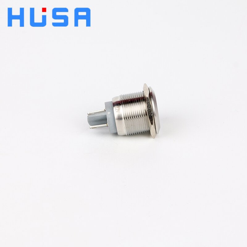 Metal LED Indicator Light Manufacturer - OEM/ODM Custom 22mm Metal LED Indicator Light Pilot Lamp Panel Mounted 12-220V Waterproof