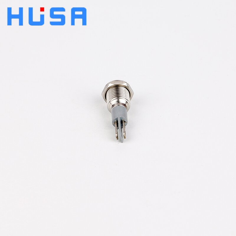 Metal LED Indicator Lamp Manufacturer - OEM/ODM Custom Waterproof IP65 10mm Metal LED Indicator Lamp Signal Lamp Stainless Steel