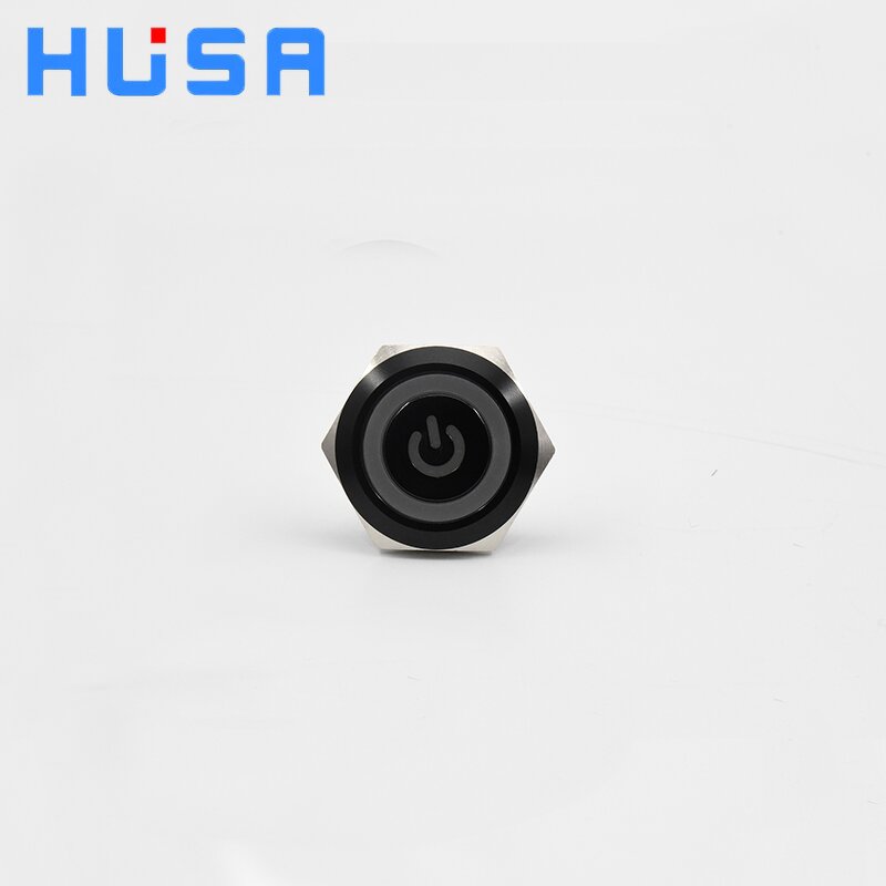 Push Button Switch Factory - OEM/ODM Custom Customized 22mm Flat Head Push Button Switch Waterproof IP67 LED Illuminated
