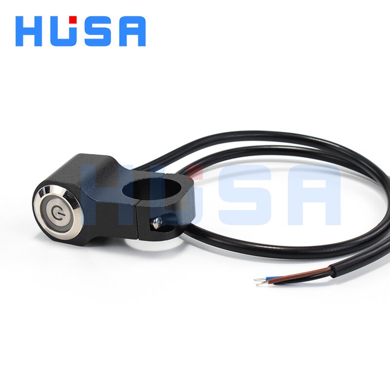 Motorcycle Light Switch Manufacturer - OEM/ODM Custom Heavy Duty Motorcycle Light Switch Aluminum Alloy Push Button 16mm 19mm