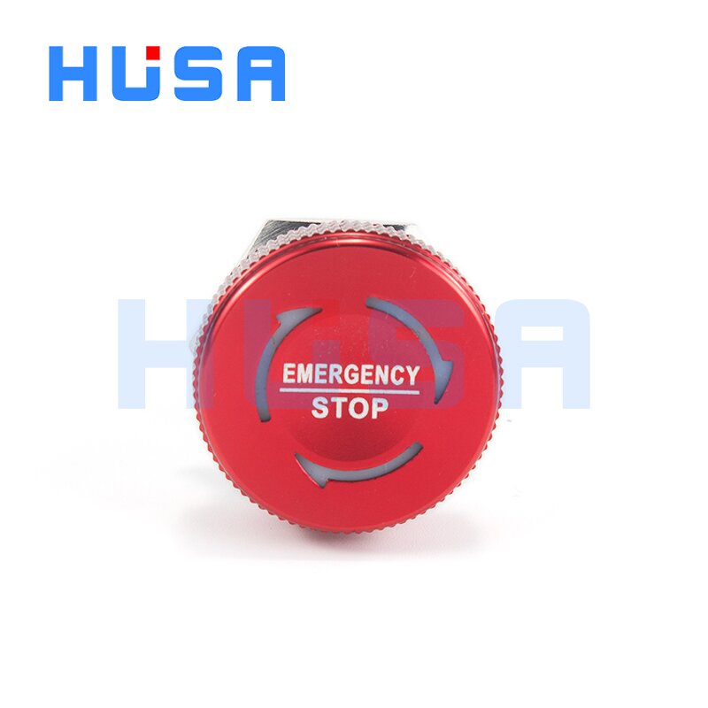 LED Emergency Stop Metal Push Button Switch Manufacturer - OEM/ODM Custom 22mm LED Emergency Stop Metal Push Button Switch Mushroom