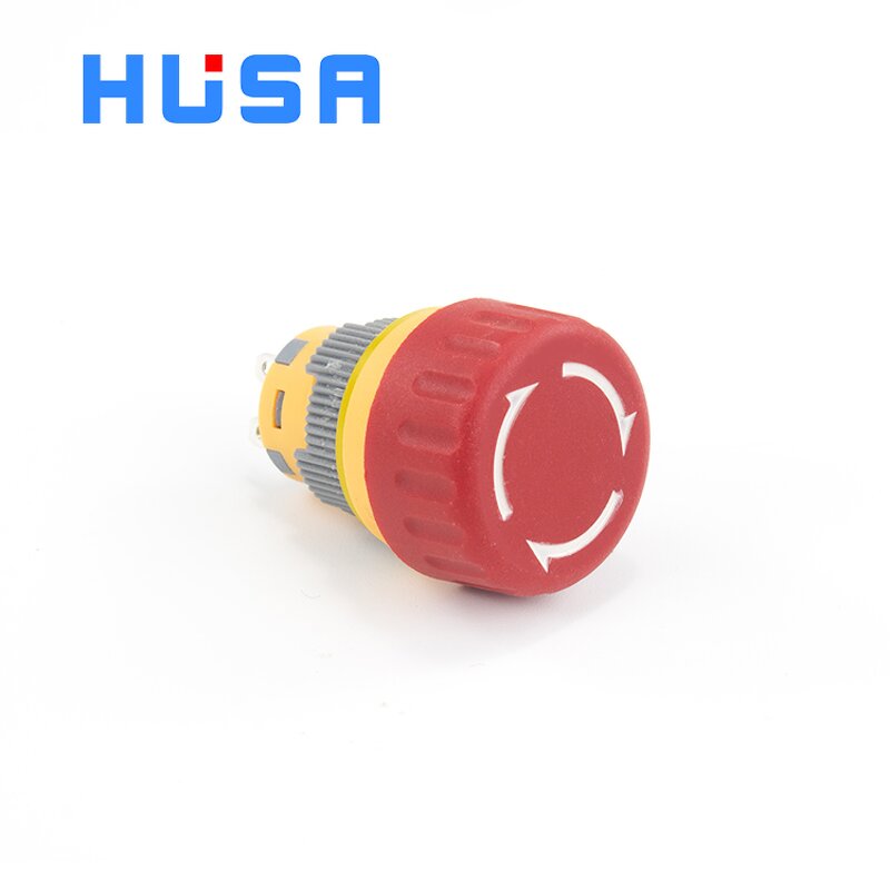 Waterproof E-stop Switch Factory - OEM/ODM Custom Push-button Switch Manufacturer Waterproof Latching E-stop Switch 16mm Rotary