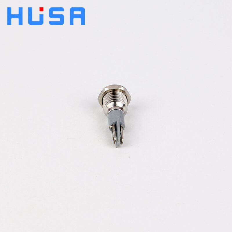 Metal Indicator Lights Manufacturer - OEM/ODM Custom Waterproof IP65 10mm Metal Indicator Lights Signal Lamp Pilot Light 3-220V