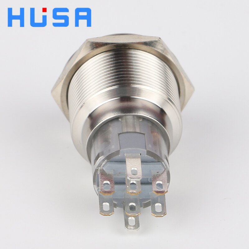Metal Rotary Selector Switch Manufacturer - OEM/ODM Custom 22mm Metal Rotary Selector Switch 2 or 3 Position Stainless Steel