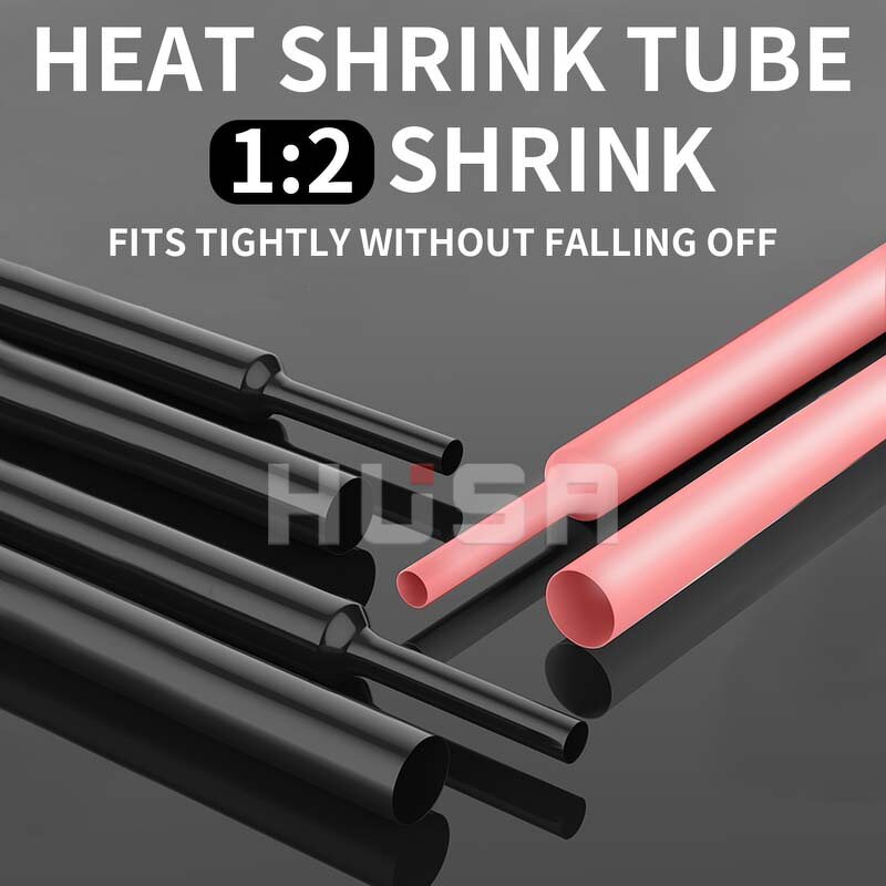 Heat Shrink Tubing Manufacturer - OEM/ODM Custom 2:1 Ratio Heat Shrink Tubing Thermoresistant Tube Heat Shrink Wrapping Kit