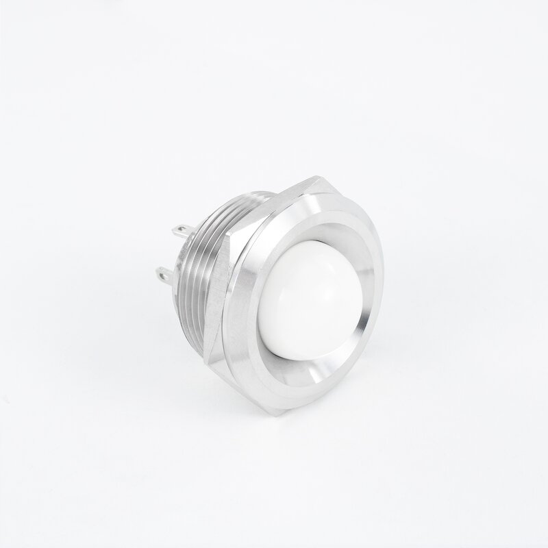 LED Indicator Lights Factory - OEM/ODM Custom 30mm Panel Mounted LED Indicator Lights Waterproof Metal Equipment Lights 12-220V