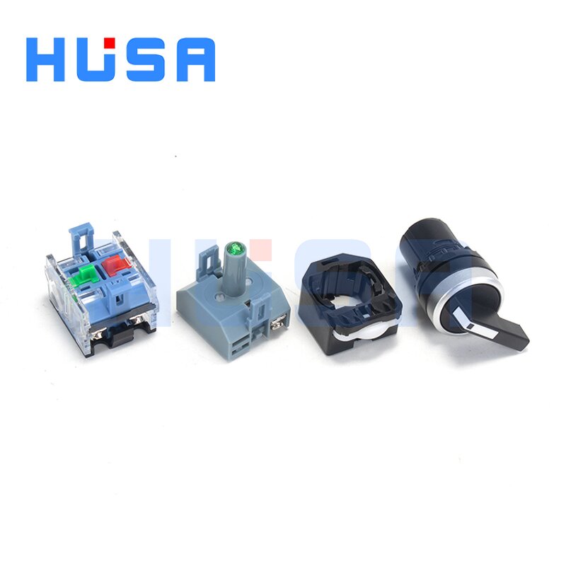 Rotary Selector Switch Manufacturer - OEM/ODM Custom LA38 Switch 22mm 2 or 3 Gear Self-locking Rotary Selector Stainless Steel