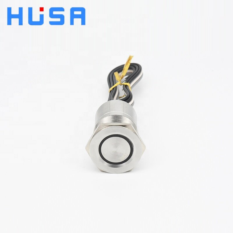 Waterproof IP68 Metal Switch Button Factory - OEM/ODM Custom Waterproof IP68 Metal Switch Button 22mm Capacitive Touch 16-30mm