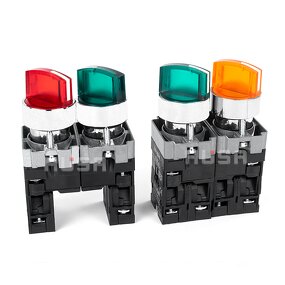 XB2 Self-Reset Momentary Metal Rotary Button Switch Factory - OEM/ODM Custom XB2 22mm Self-Reset Momentary Metal Rotary Button