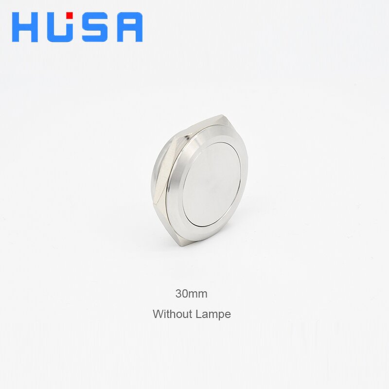 Short Thin Push Button Switch Factory - OEM/ODM Custom 30mm Short Stroke Mini IP65 Waterproof Momentary Push Button Switch